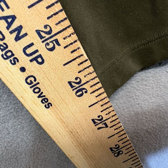 Lululemon Size 14 Keep Moving Pant 7/8 High Rise Green Paperbag Elastic Waist - Picture 8 of 11